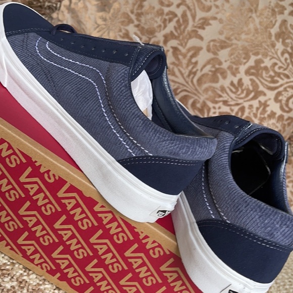 Vans Old Skool Paisley Parisienne Night/Trwht Men’ - Picture 6 of 16
